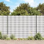 vidaXL Tuinschermen 4 st 35x0,19 m PVC wit, Tuin en Terras, Schuttingen, Verzenden, Nieuw, Kunststof, Minder dan 1 meter