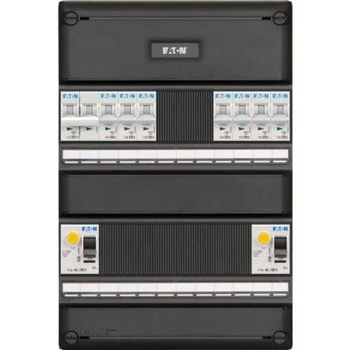 Eaton groepenkast 1-fase, 7 groepen, 2 Aardlekschakelaars, Doe-het-zelf en Verbouw, Elektra en Kabels, Nieuw, Ophalen of Verzenden