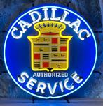 Cadillac Service Neon Verlichting 65 x 65 cm V2, Auto's, Gebruikt