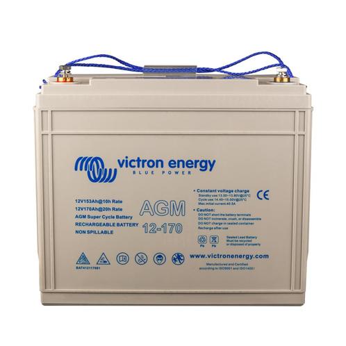Victron 12V 170Ah (C20) AGM Super Cycle-accu M8, Doe-het-zelf en Verbouw, Overige Doe-het-zelf en Verbouw, Nieuw, Verzenden