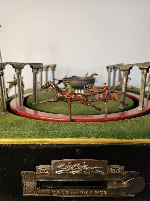 Jdp - Blikken speelgoed - Jeu De Course French Mechanical, Antiek en Kunst, Antiek | Speelgoed