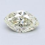 1 pcs Diamant (Natuurlijk) - 0.93 ct - Markies - L - VS1 -, Nieuw