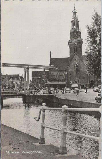 ALKMAAR - Waaggebouw, Verzamelen, Ansichtkaarten | Nederland, Verzenden