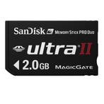 SanDisk Ultra II Memory Stick PRO Duo - 2GB, Verzenden, Zo goed als nieuw
