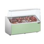 GGM Gastro | Koelvitrine - 1600mm - Lichtgroen voorpaneel |, Verzenden, Nieuw in verpakking, Decoratie