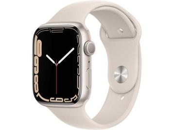 Veiling - Apple - Series 7 - Smartwatch GPS Starlight Alumin beschikbaar voor biedingen
