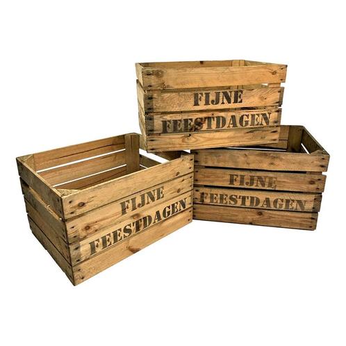Fruitkist voor giftbox geschenkpakket kerstpakket, Hobby en Vrije tijd, Overige Hobby en Vrije tijd, Gebruikt, Ophalen of Verzenden
