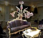 Kroonluchter - Cristallo Rosa oro3L - Muranoglas - Muranese, Antiek en Kunst, Kunst | Designobjecten