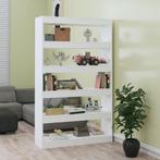 vidaXL Boekenkast/kamerscherm 100x30x166 cm wit, Huis en Inrichting, Kasten | Boekenkasten, 100 tot 150 cm, Verzenden, Nieuw, 150 tot 200 cm