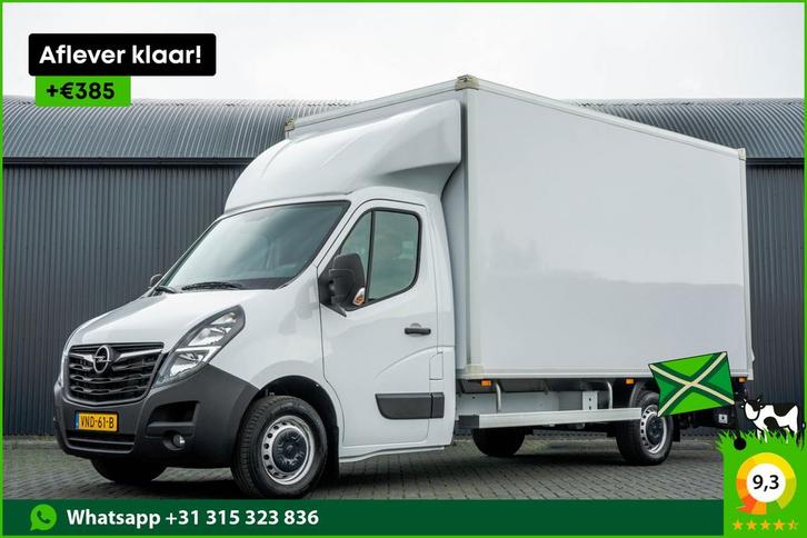 Opel Movano **2.3 CDTI BiTurbo | Bakwagen met Laadklep |, Auto's, Bestelauto's, Lease, Handgeschakeld, Wit, Grijs, Stof, Diesel