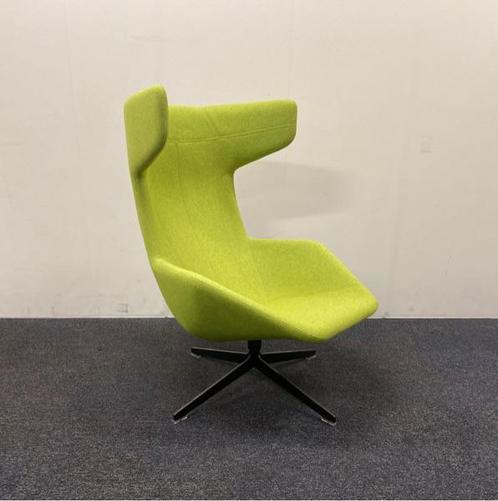 Tweedehands Moroso Take A Line For A Walk fauteuil, Groen, Huis en Inrichting, Fauteuils, Gebruikt, Stof, Ophalen of Verzenden