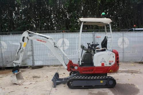 Veiling: Minigraver Takeuchi TB216 Diesel 11.5kW 2018, Zakelijke goederen, Machines en Bouw | Kranen en Graafmachines, Graafmachine