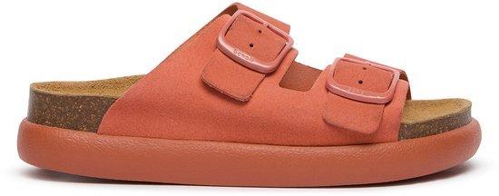 Scholl Sandalen maat 38 Noelle Chunky Suede Vrouwen - Koraal, Kleding | Dames, Schoenen, Nieuw, Verzenden
