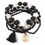 Fako Bijoux® - Armband - Summer - Zwart, Sieraden, Tassen en Uiterlijk, Armbanden, Verzenden, Nieuw