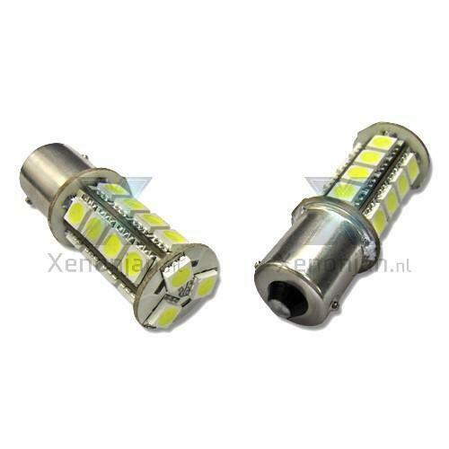 BA15S P21W 1156 23 SMD led wit canbus, Auto-onderdelen, Verlichting, Verzenden