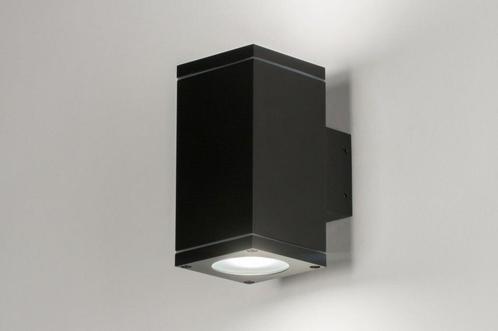 Rietveld Wandlampen - Zwart - Metaal, Aluminium, Huis en Inrichting, Lampen | Wandlampen, Verzenden