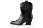 Linea Zeta Cowboy laarzen in maat 37 Zwart | 10% extra, Kleding | Dames, Verzenden, Zwart, Zo goed als nieuw, Linea Zeta