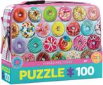 Delightful Donuts - Lunch Box Puzzel (100 stukjes) |, Kinderen en Baby's, Speelgoed | Kinderpuzzels, Nieuw, Verzenden