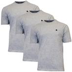 Donnay Donnay Heren - 3-Pack - T-Shirt Vince - Lichtgrijs, Verzenden, Nieuw