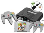 Nintendo 64 Starter Pack - Mario Kart 64 Double Controllers, Ophalen of Verzenden, Zo goed als nieuw
