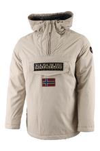Napapijri Jas in maat L Beige, Kleding | Dames, Jassen | Winter, Napapijri, Verzenden, Zo goed als nieuw, Beige
