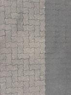 Gebruikte Sinpro profielstenen grijs / zwart 8cm, Tuin en Terras, Tegels en Klinkers, Ophalen of Verzenden, Gebruikt, Klinkers