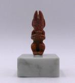 sculptuur, Hongshan Cultuur Alien achtige Gehoornde Godheid, Antiek en Kunst