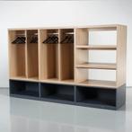 Garderobekast Officenow - Eiken - Antraciet - 166 x 270 x 68, Huis en Inrichting, Woonaccessoires | Kapstokken, Ophalen of Verzenden