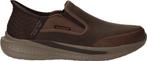 Skechers Slade - Cooper Heren Instappers - Bruin Maat 42, Kleding | Heren, Schoenen, Verzenden, Nieuw