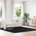 Hoogpolig Zwart Vloerkleed 240x240 cm - Tweedekansje! - O..., Zwart, Vierkant, Ophalen of Verzenden, 200 cm of meer