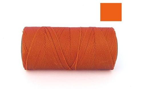 Macramé Koord - GEEL ORANJE / YELLOW ORANGE - #38 - Waxed.., Hobby en Vrije tijd, Kralen en Sieraden maken, Nieuw, Ophalen of Verzenden