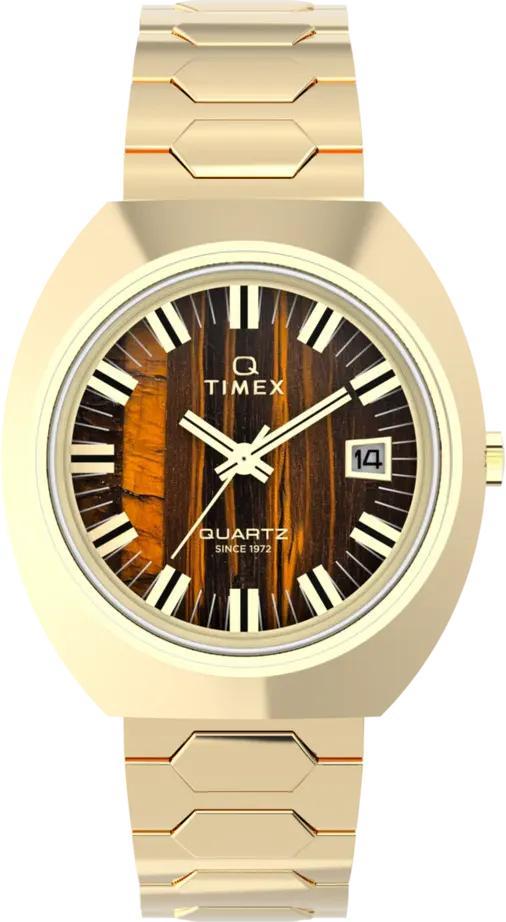 Timex TW2Y45200 Q Timex 1972 Time Machine Reissue horloge, Sieraden, Tassen en Uiterlijk, Horloges | Heren, Polshorloge, Nieuw