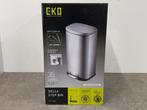 Veiling - EKO prullenbak Della Step 35L mat RVS, Huis en Inrichting, Nieuw
