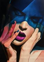 Carel B (XX) - Entre sombras y deseo – Mujer en azul y