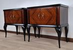 Comodini Art Déco  Vanity  - Nachtkastje (2) - Palissandro, Antiek en Kunst