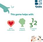 BS Toys Cornhole Spel - Bean Bag Game - Buitenspeelgoed, Ophalen of Verzenden, Zo goed als nieuw