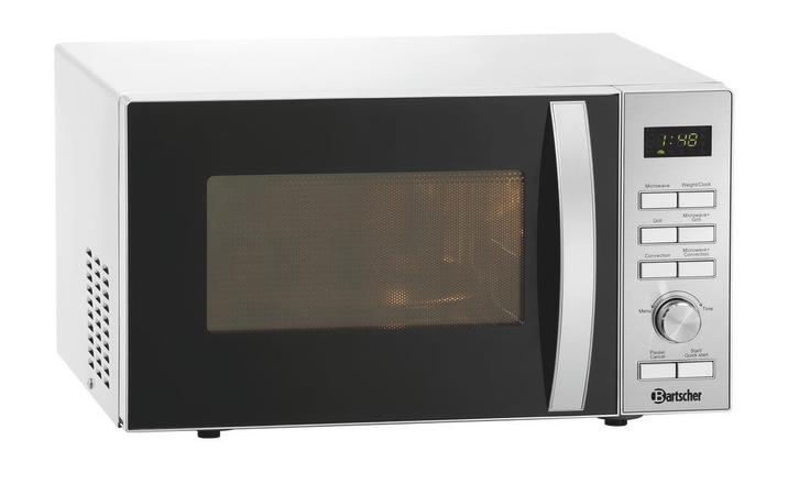 Bartscher Magnetron | RVS | 25L | 900W | Grillfunctie | Prog, Zakelijke goederen, Horeca | Keukenapparatuur, Nieuw in verpakking