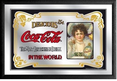 Coca-Cola delicious spiegel, Verzamelen, Merken en Reclamevoorwerpen, Nieuw, Ophalen of Verzenden