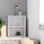 vidaXL Boekenkast 60x30x76,5 cm bewerkt hout wit, Huis en Inrichting, Kasten | Boekenkasten, Verzenden, Nieuw, Overige houtsoorten