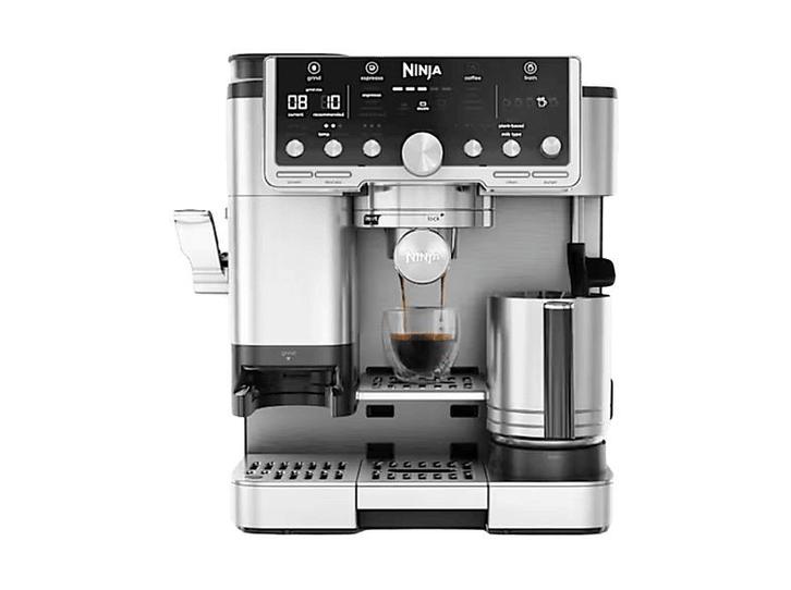 Ninja Es701 Volautomatische Espressomachine Zilver, Witgoed en Apparatuur, Koffiezetapparaten, Nieuw, Espresso apparaat, Verzenden
