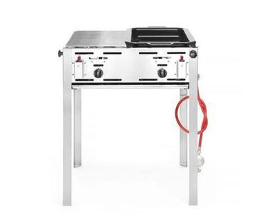 Gasbarbeque - Roast Master 50/50 - Hendi - 154540 beschikbaar voor biedingen