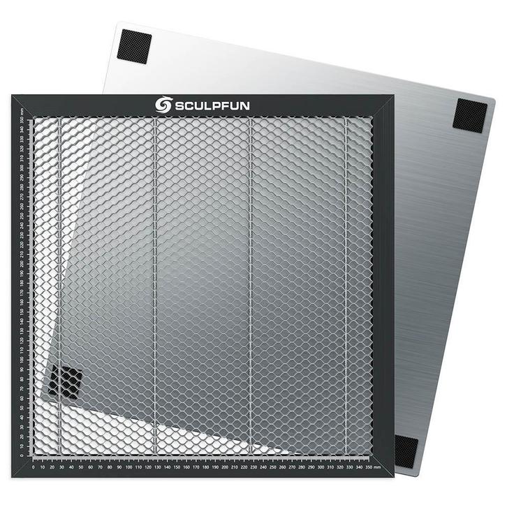 Honeycomb Cutting Bed Raster | 400 x 400 / 650 x 650 mm, Hobby en Vrije tijd, Overige Hobby en Vrije tijd, Nieuw, Verzenden