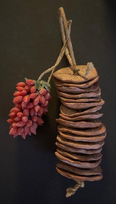 Kerststal (2) - Aardewerk - Freselle en tomaten, Antiek en Kunst, Curiosa en Brocante