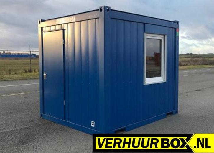 Huur 10ft kantoorunit 15m3 6m2 geïsoleerd., Zakelijke goederen, Machines en Bouw | Keten en Containers