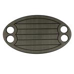 Foam inleg voor ovale boottafel antraciet, Watersport en Boten, Ophalen of Verzenden, Nieuw