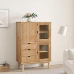 vidaXL buffetkast OTTA 85x43x125 cm massief grenenhout, Verzenden, 100 tot 150 cm, Nieuw, 50 tot 100 cm