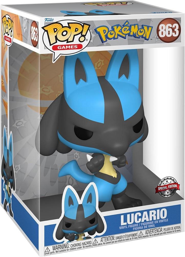 Funko Pop! Jumbo - Pokemon Lucario #863 | Funko - Hobby, Verzamelen, Poppetjes en Figuurtjes, Nieuw, Verzenden