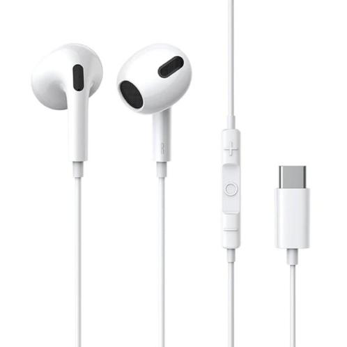 C17 Oordopjes met Microfoon - USB-C Oortjes Volumebeheer, Telecommunicatie, Mobiele telefoons | Toebehoren en Onderdelen, Nieuw