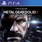 Metal Gear Solid V Ground Zeroes - PS4 Game, Ophalen of Verzenden, Nieuw