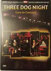 dvd muziek - Three Dog Night - Live In Concert, Cd's en Dvd's, Dvd's | Muziek en Concerten, Zo goed als nieuw, Verzenden